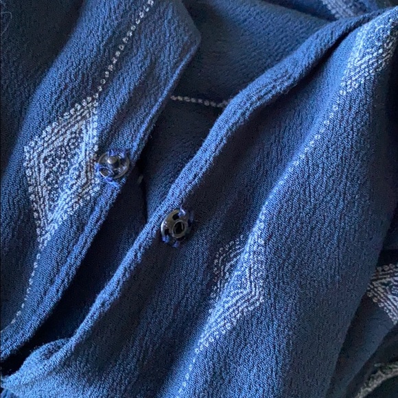 Indah Balmy Dress in Indigo Diamond - Picture 6 of 8